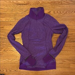 Lululemon Running Women's Purple Half Zip